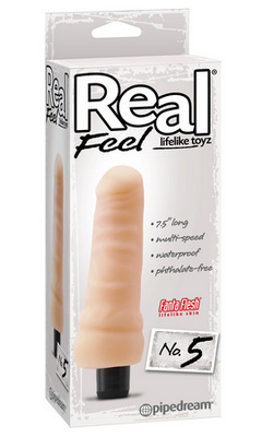 Вибромассажер Real Feel Lifelike Toyz №5 реалистичный, TPE, водонепрониц. Вибромассажер Real Feel Lifelike Toyz №5 реалистичный, TPE, водонепрониц.