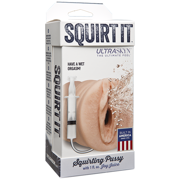 ������ ����������� � �������� ���������� Squirt It: Squirting Pussy Stroker with Joy Juice - Vanilla