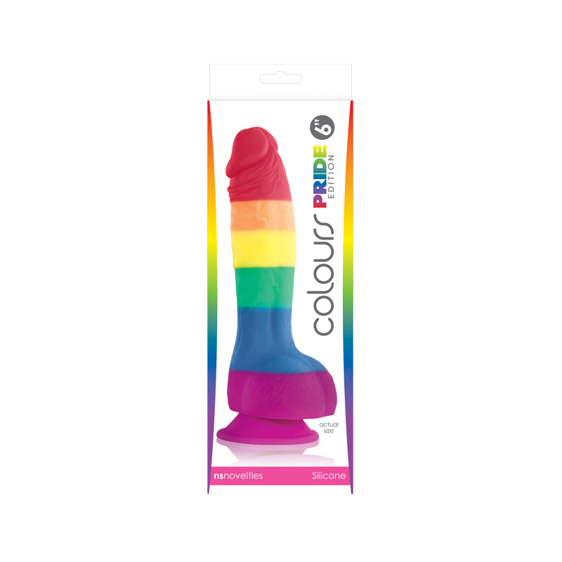 Colours - Pride Edition - 6 Dildo - Rainbow ������������� �� ��������