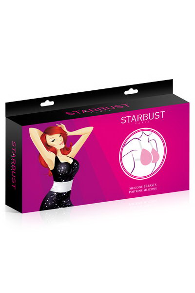 STARBUST BREASTS SILICONE M ��������� ����� � ���� ����������� ������� ������ Medium