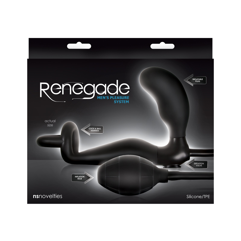 �������� �������� � ����������� ������� �������������� Renegade - Men's Pleasure System - Black