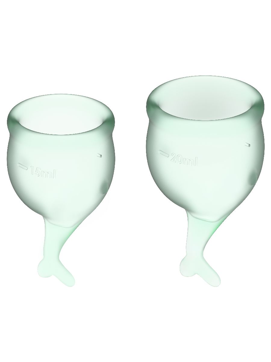 Feel Secure Menstrual Cup Light Green ����� ������������� ��� 2 ��, 15 � 20 �� � ���������