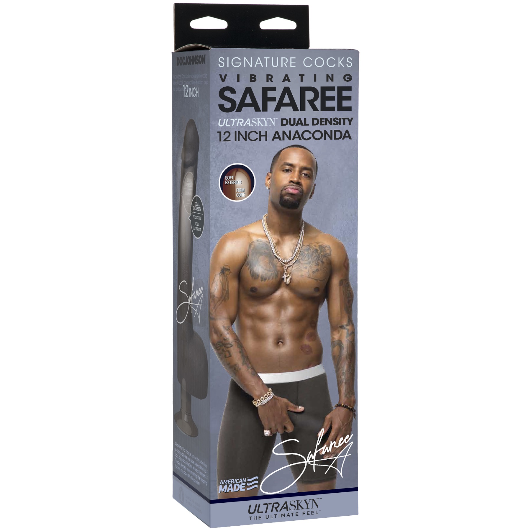 Вибростимулятор-реалистик Signature Cocks Safaree Samuels Вибростимулятор-реалистик Signature Cocks Safaree Samuels